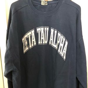 Zeta Tau Alpha Comfort Colors Sweatshirt